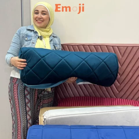 جدّدي غرفة نومك في 3 دقايق بس بكفر ضهر السرير القطيفة الفاخر 💎 حوّلي سريرك العادي لستايل فندقي أنيق بخامة قطيفة تركي ناعمة ومبطّنة. (اختاري اللون والمقاس اللي يناسبك)