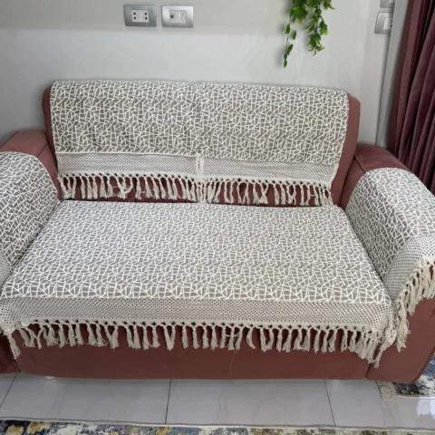 طقم ركنة بياضات 3 قطعة شكل خطوط